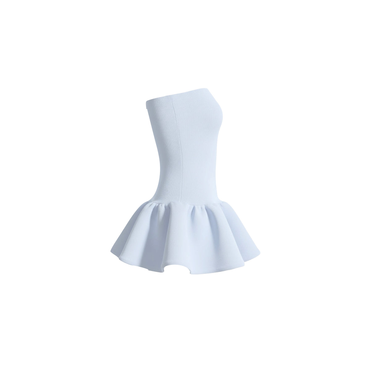 SPACE SUIT CORSET BELT SAX BLUE - AYA | Knit Jersey Corset Belt | MADE IN JAPAN