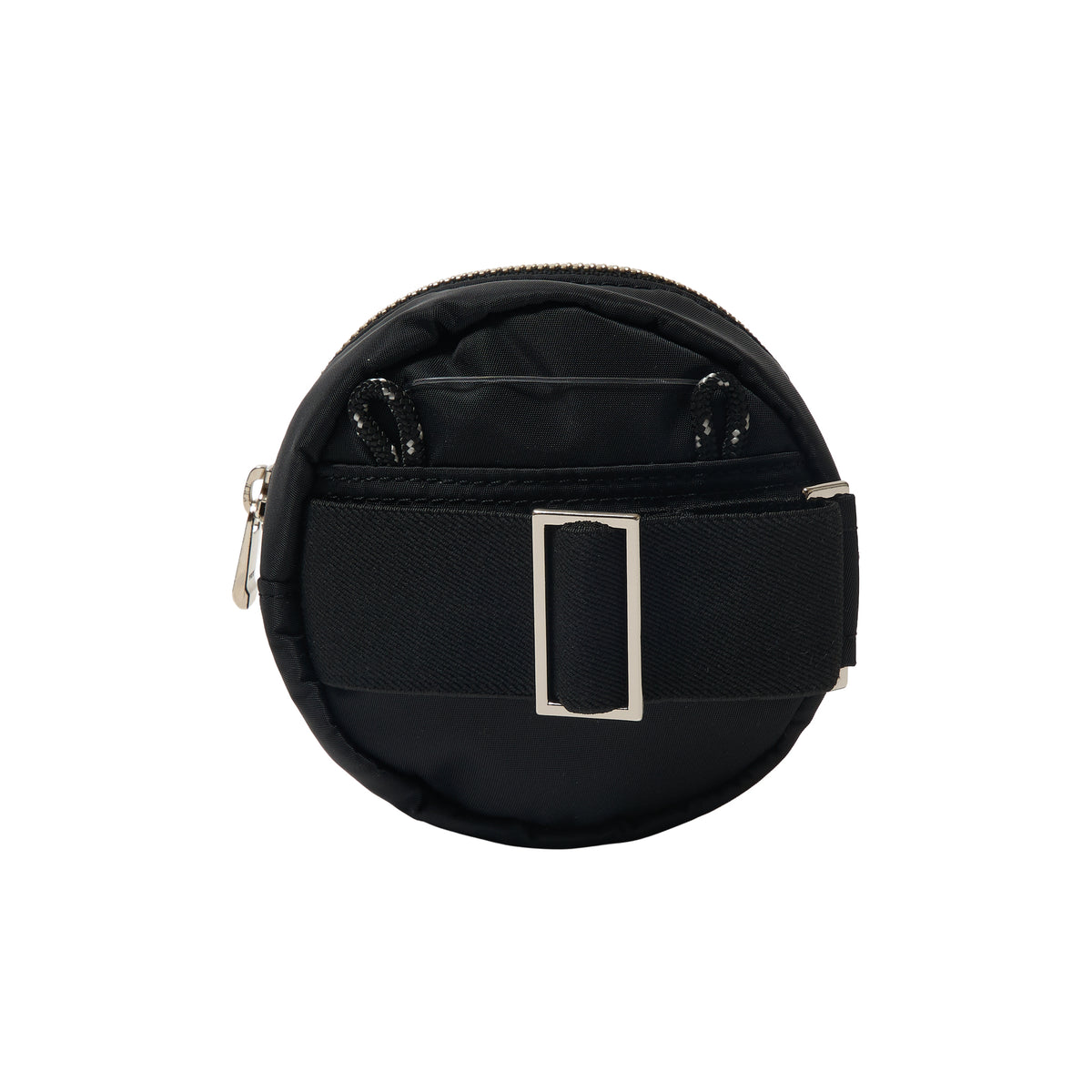 SPACE SUIT DISCO BAG BLACK - AYA | Unisex Mini Circle Bag | MADE IN JAPAN