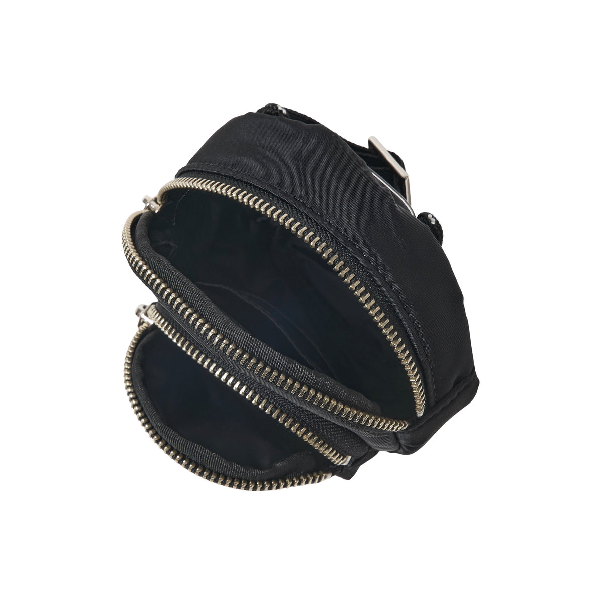 SPACE SUIT DISCO BAG BLACK - AYA | Unisex Mini Circle Bag | MADE IN JAPAN