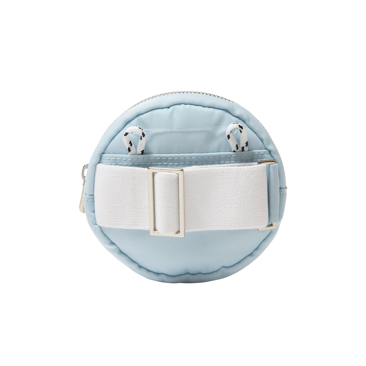 SPACE SUIT DISCO BAG SAX BLUE - AYA | Unisex Mini Circle Bag | MADE IN JAPAN
