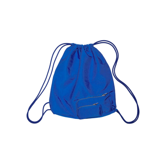 SPACE SUIT KNAPSACK in blue by AYA. Unisex bag made in Japan.