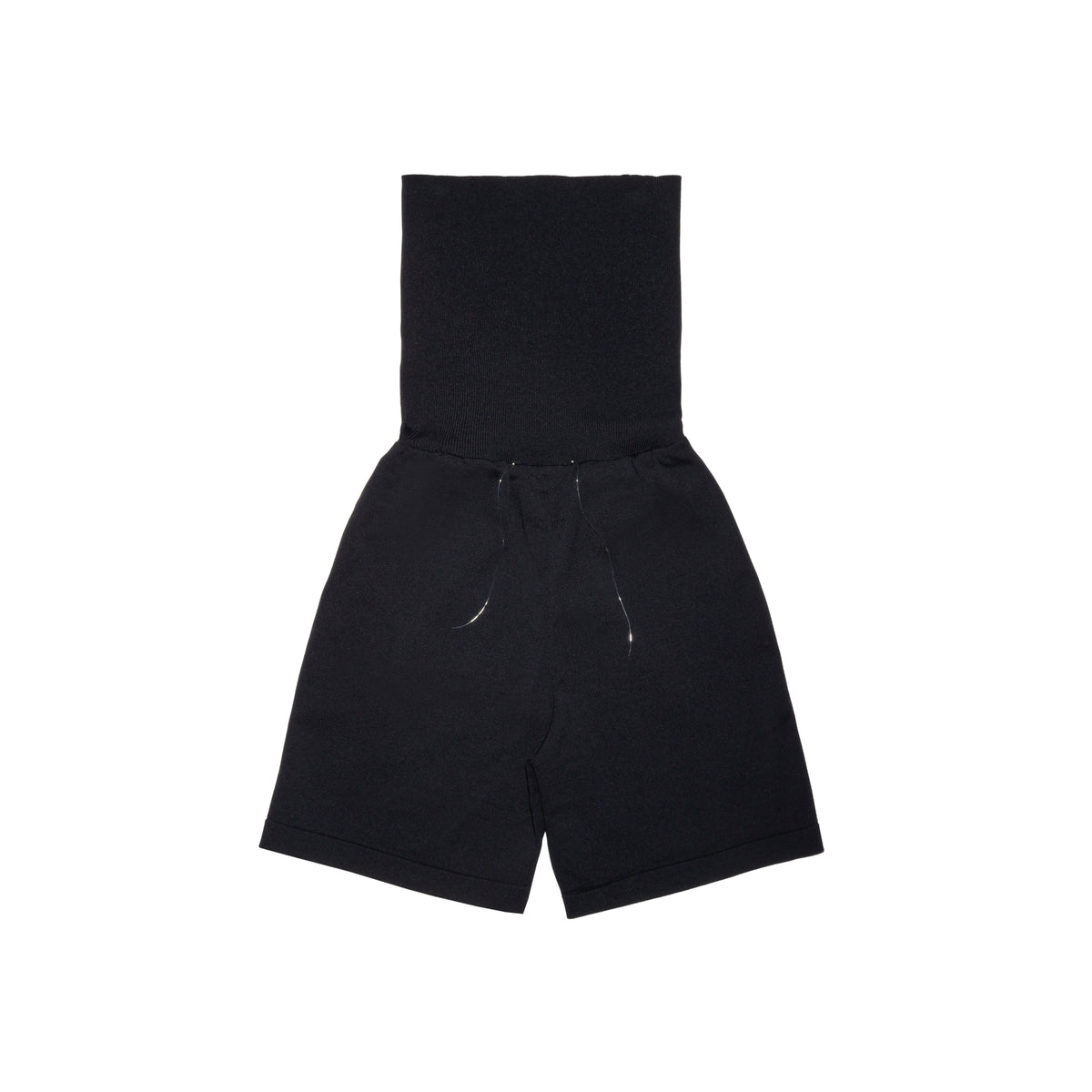 SPACE SUIT SHORT PANTS BLACK - AYA | Knit Jersey Short Pants | MADE IN JAPAN