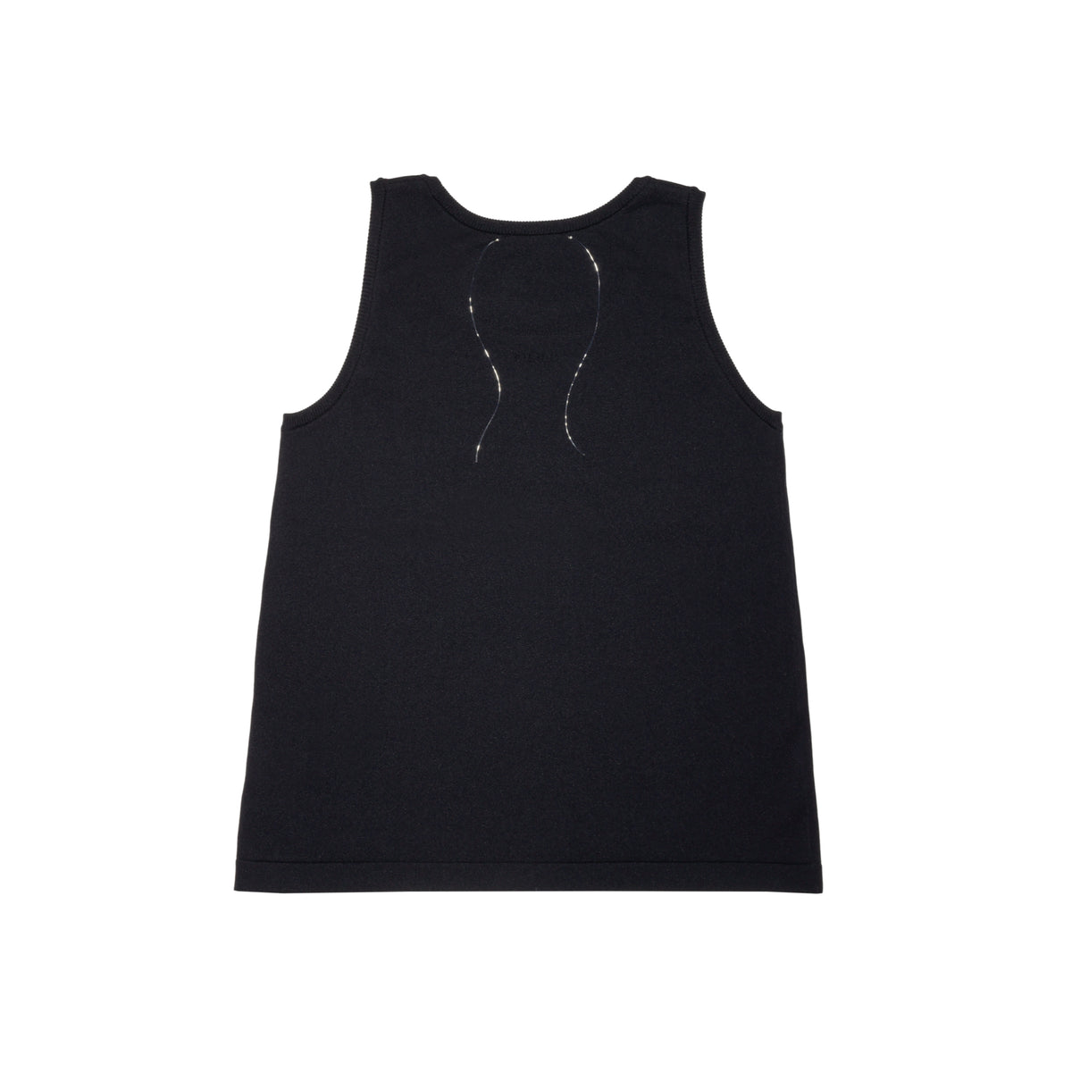 SPACE SUIT TANK TOP - BLACK - AYA | Knit Jersey Tank Top | MADE IN JAPAN
