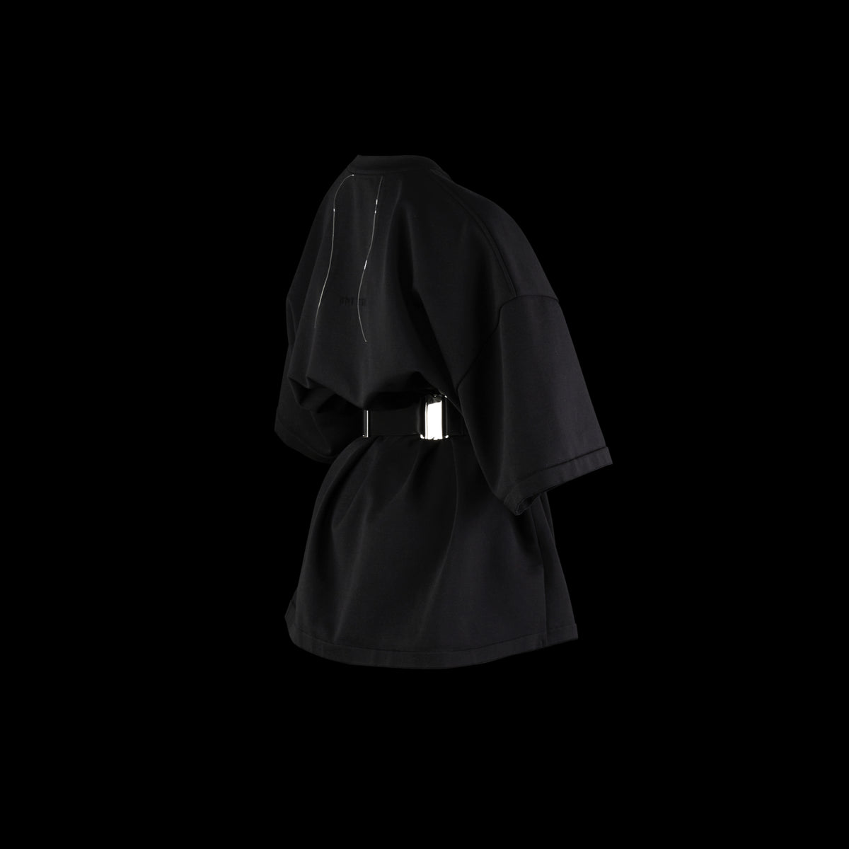 SPACE SUIT TEE BLACK - AYA | Knit Jersey T-Shirt | MADE IN JAPAN