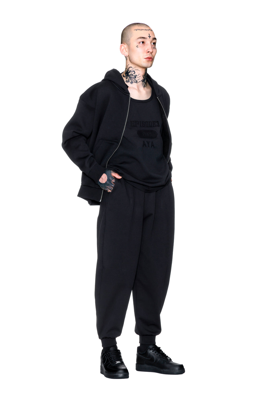 Space Suit Zip Hoodie