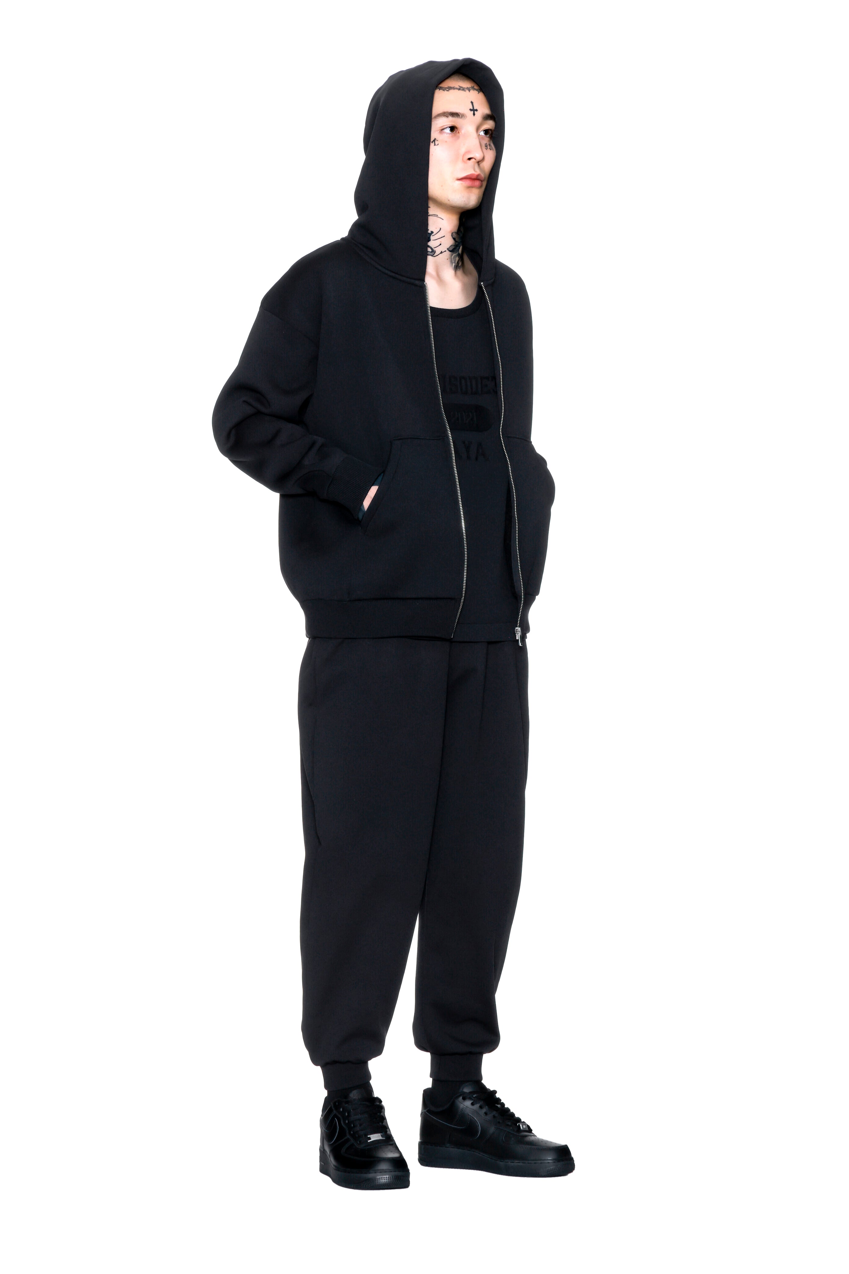 Space Suit Zip Hoodie