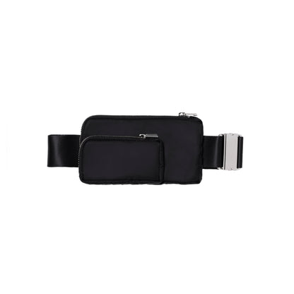 SPACE SUIT BAG in black by AYA. Unisex bag made in Japan.