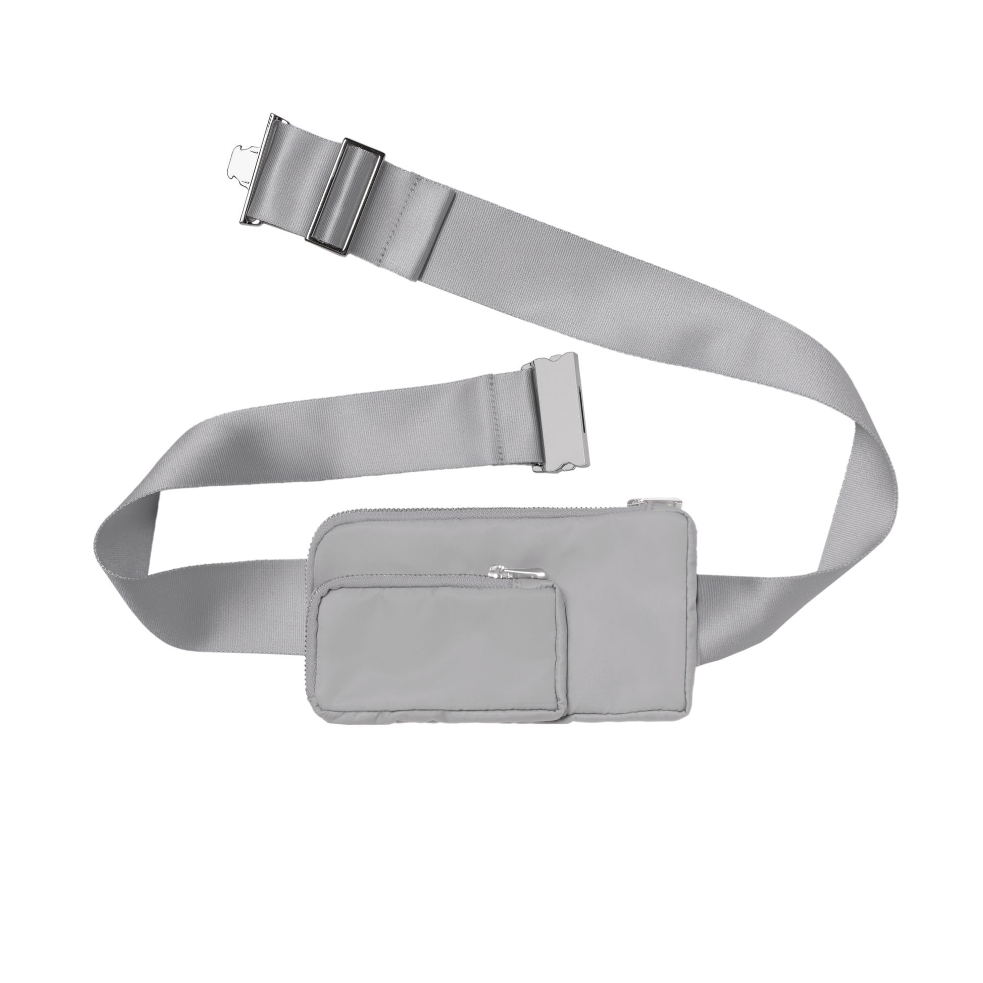 SPACE SUIT BAG in gray by AYA. Unisex bag made in Japan.