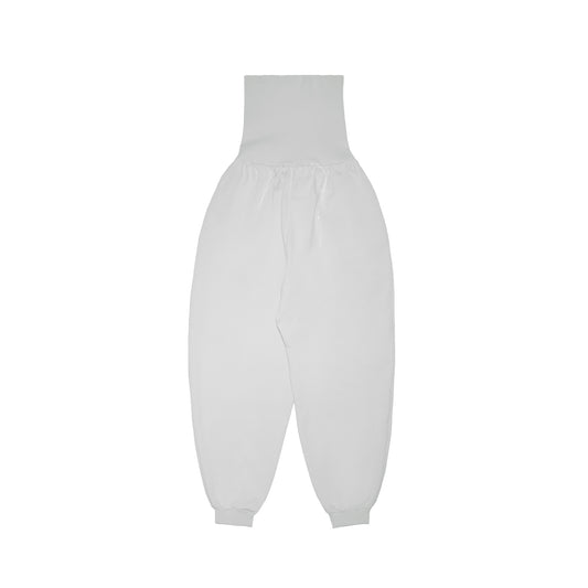 SPACE SUIT bontan PANTS in gray original knit jersey by AYA. Made in Japan.