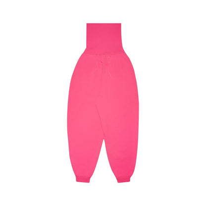 SPACE SUIT bontan PANTS PINK - AYA | Knit Jersey Signature Wide Pants | MADE IN JAPAN