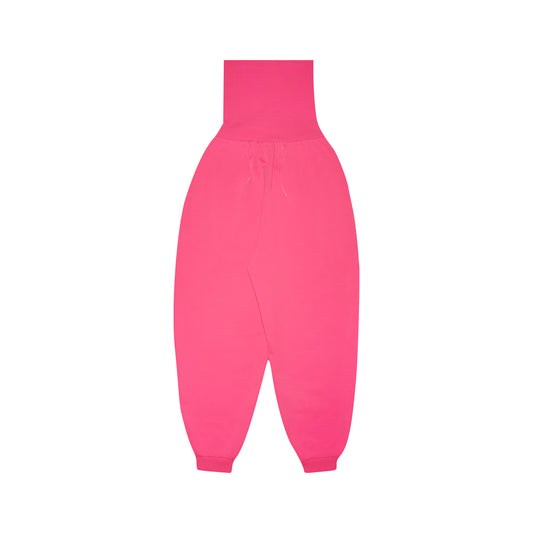 SPACE SUIT bontan PANTS PINK - AYA | Knit Jersey Signature Wide Pants | MADE IN JAPAN