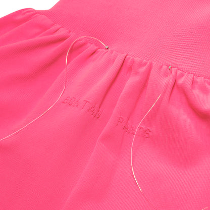 SPACE SUIT bontan PANTS PINK - AYA | Knit Jersey Signature Wide Pants | MADE IN JAPAN