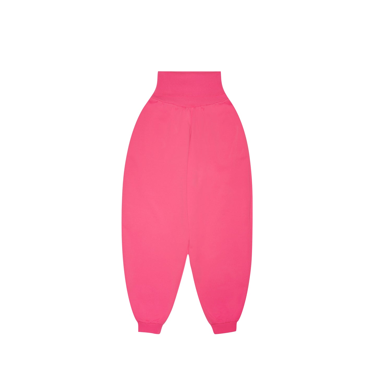 SPACE SUIT bontan PANTS PINK - AYA | Knit Jersey Signature Wide Pants | MADE IN JAPAN