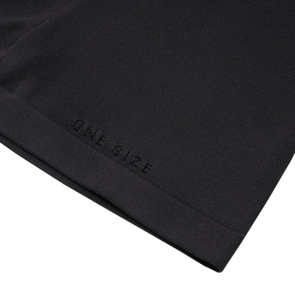 SPACE SUIT BYKER PANTS in black original knit jersey by AYA. Made in Japan.