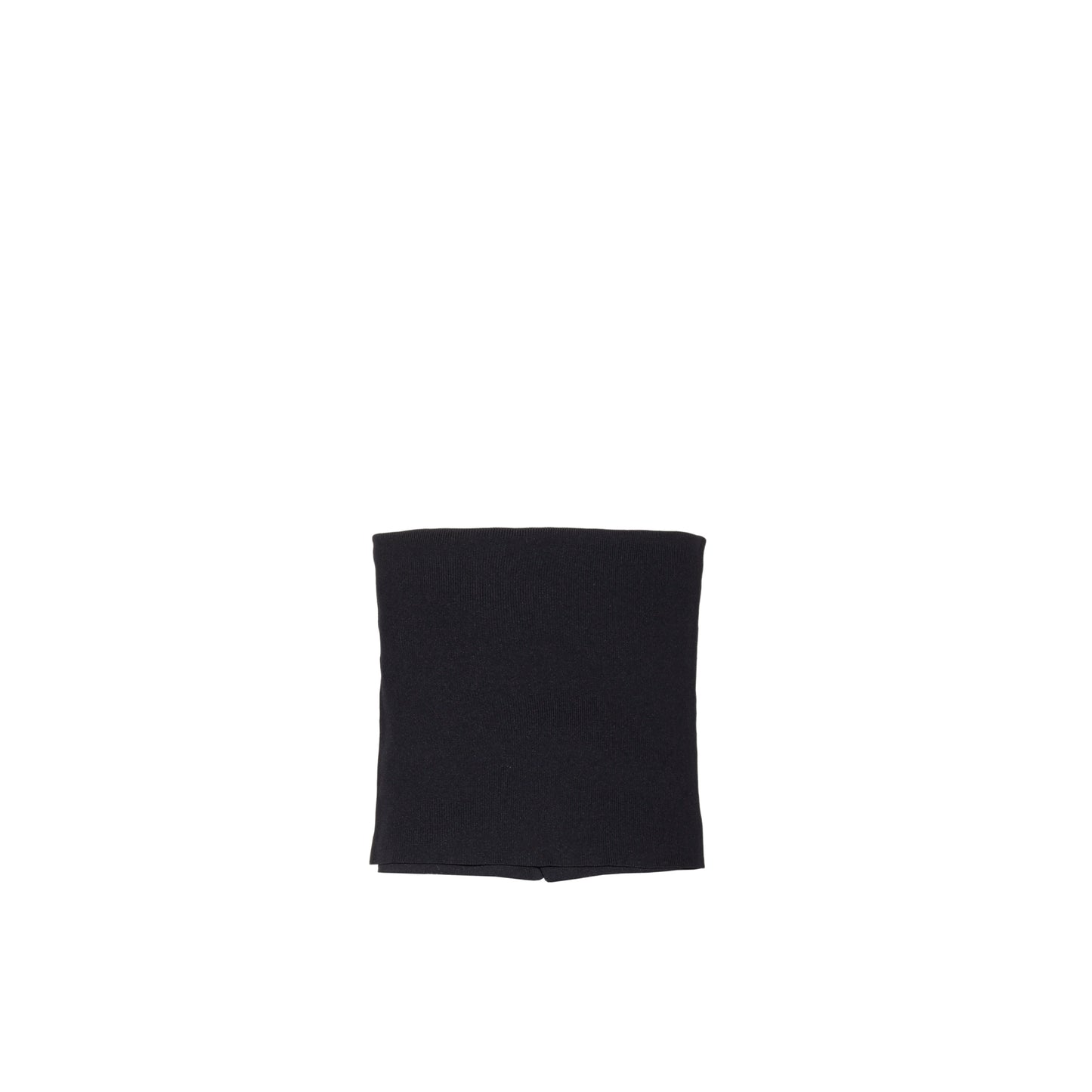 SPACE SUIT BYKER PANTS in black original knit jersey by AYA. Made in Japan.