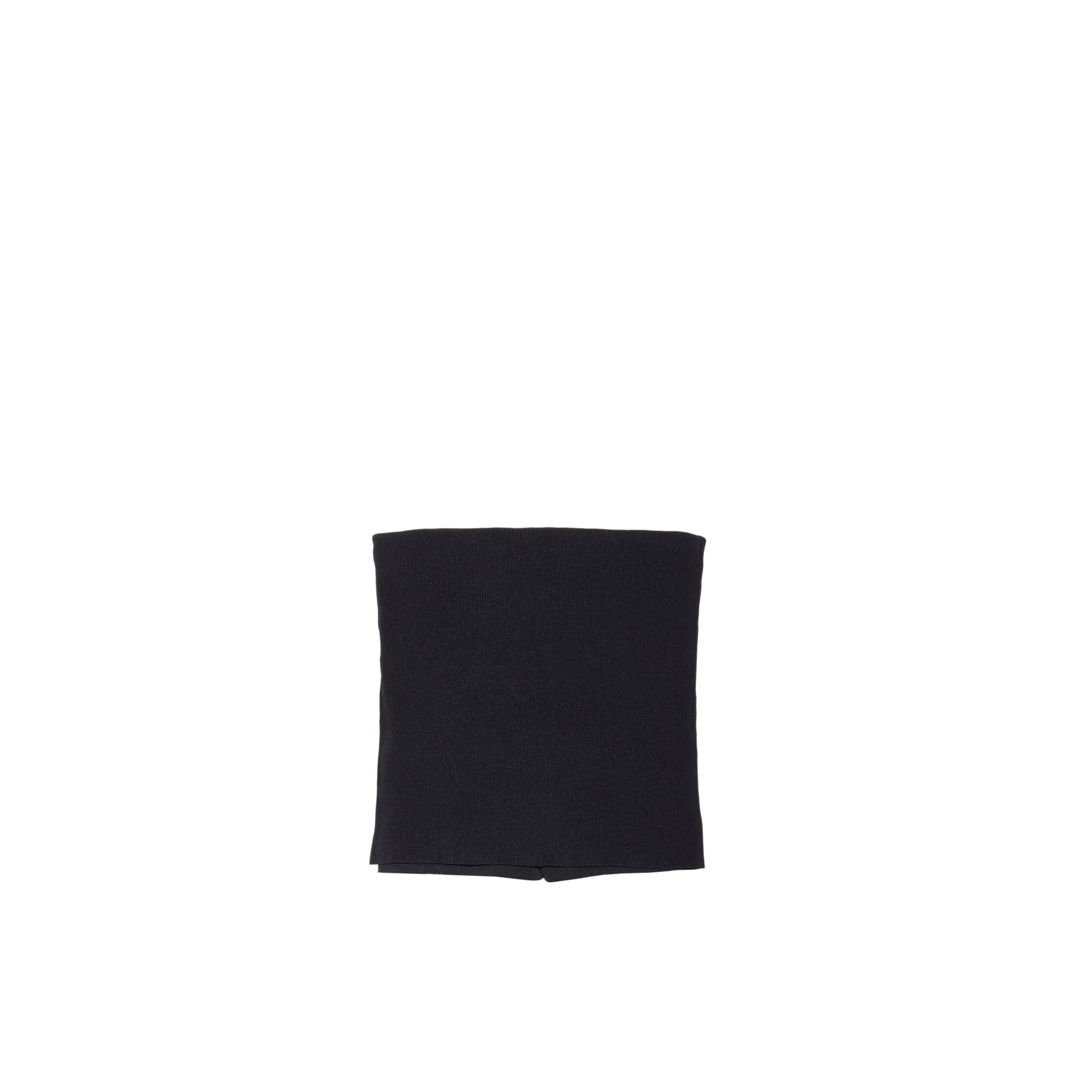 SPACE SUIT BYKER PANTS in black original knit jersey by AYA. Made in Japan.
