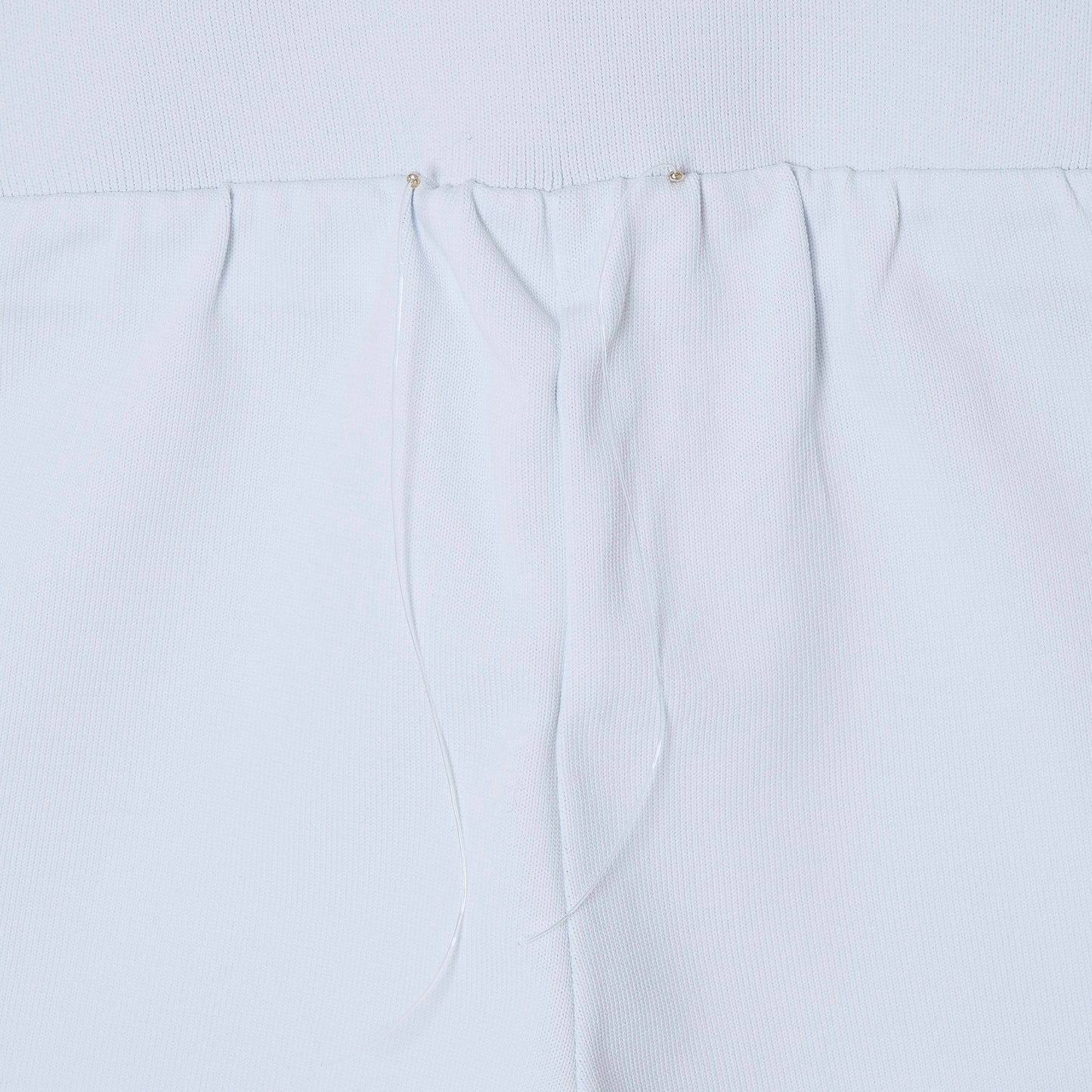 SPACE SUIT  BYKER PANTS in sax blue original knit jersey by AYA. Made in Japan.