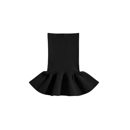 SPACE SUIT CORSET BELT BLACK - AYA | Knit Jersey Corset Belt | MADE IN JAPAN