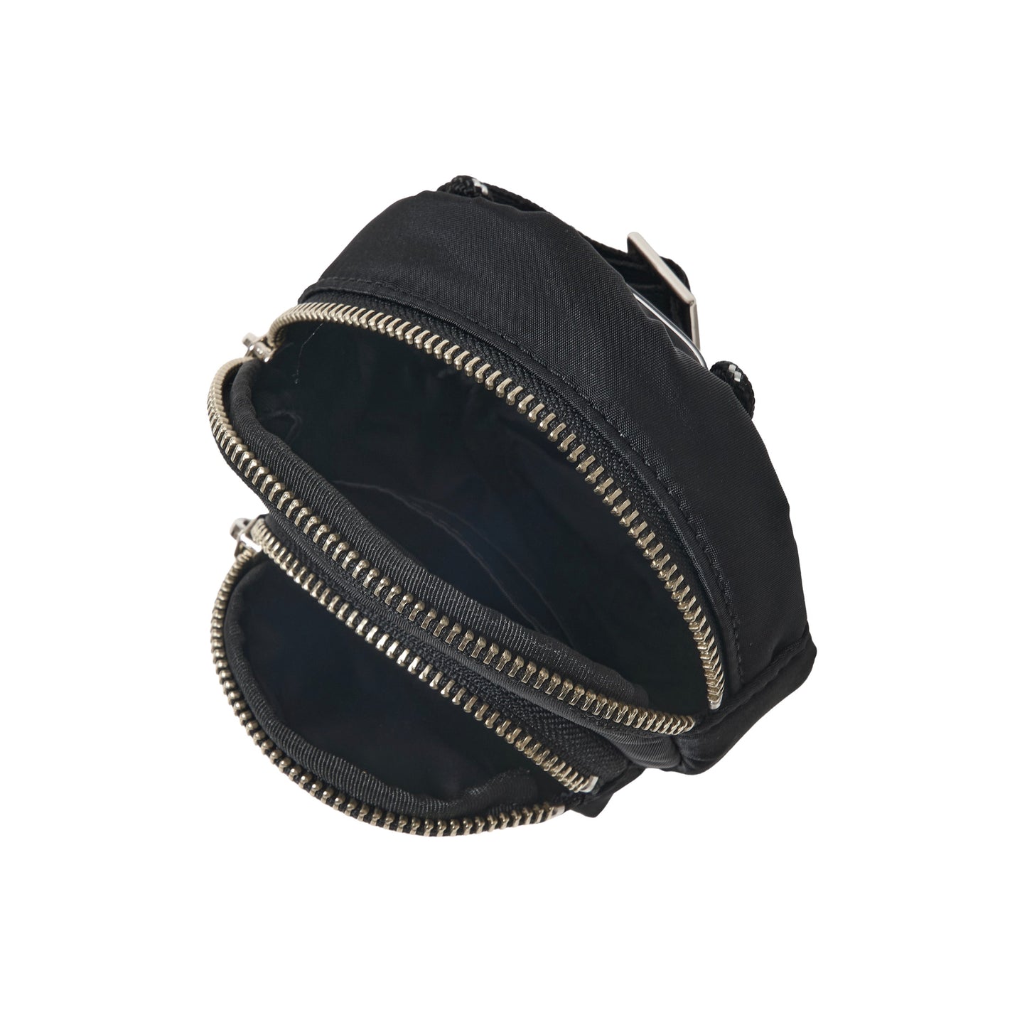 SPACE SUIT DISCO BAG BLACK - AYA | Unisex Mini Circle Bag | MADE IN JAPAN