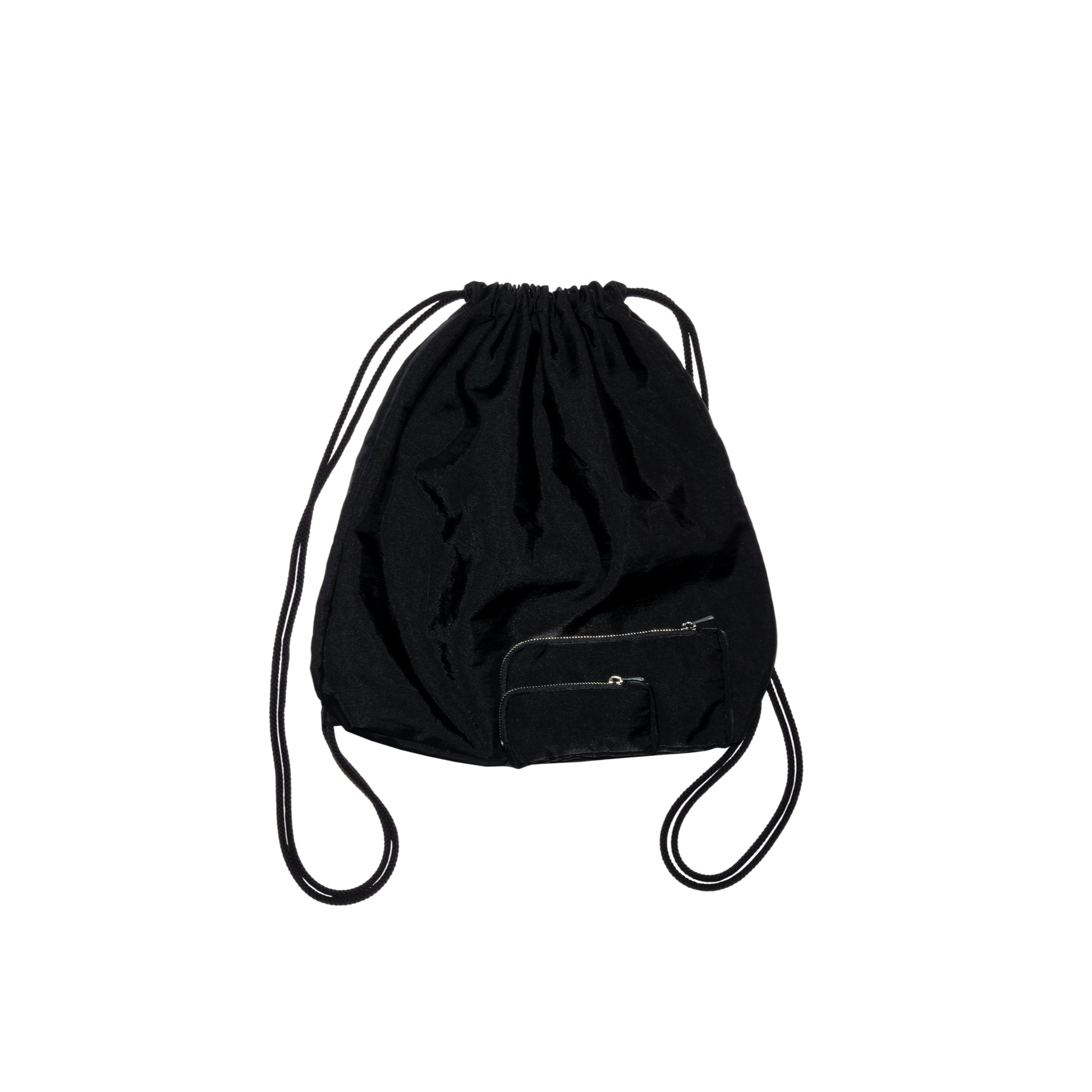 SPACE SUIT KNAPSACK in black by AYA. Unisex bag made in Japan.