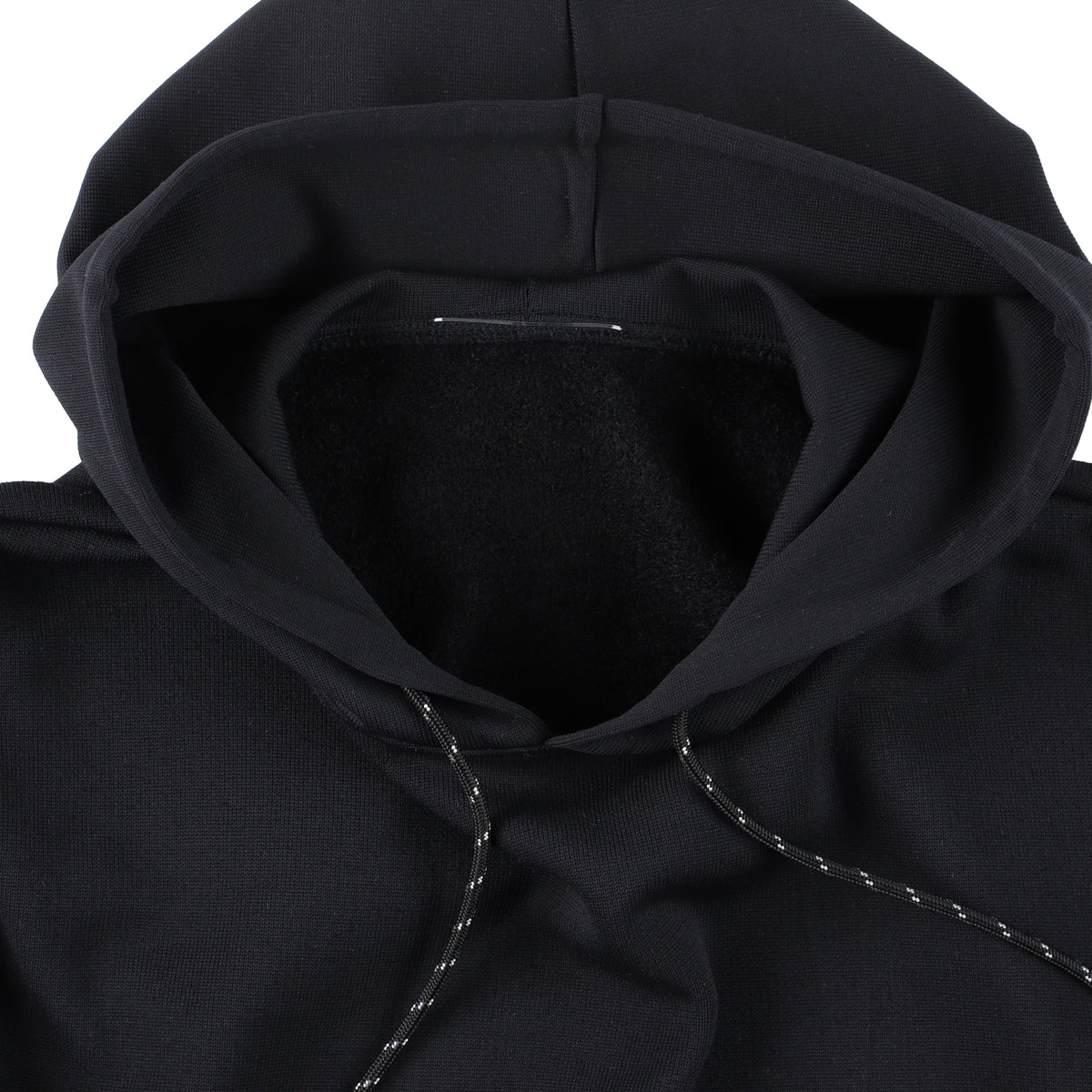 SPACE SUIT PARKA BLACK - AYA | Knit Jersey Hoodie | MADE IN JAPAN