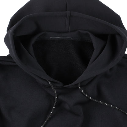 SPACE SUIT PARKA BLACK - AYA | Knit Jersey Hoodie | MADE IN JAPAN