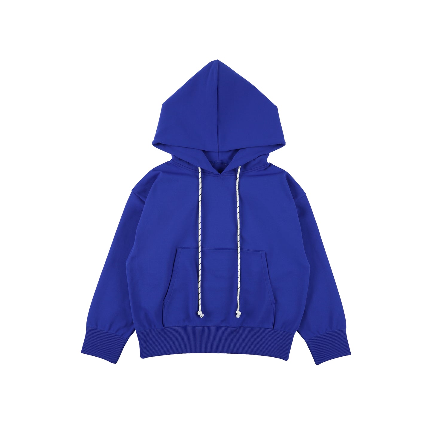 SPACE SUIT PARKA BLUE - AYA | Knit Jersey Hoodie | MADE IN JAPAN