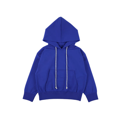 SPACE SUIT PARKA BLUE - AYA | Knit Jersey Hoodie | MADE IN JAPAN