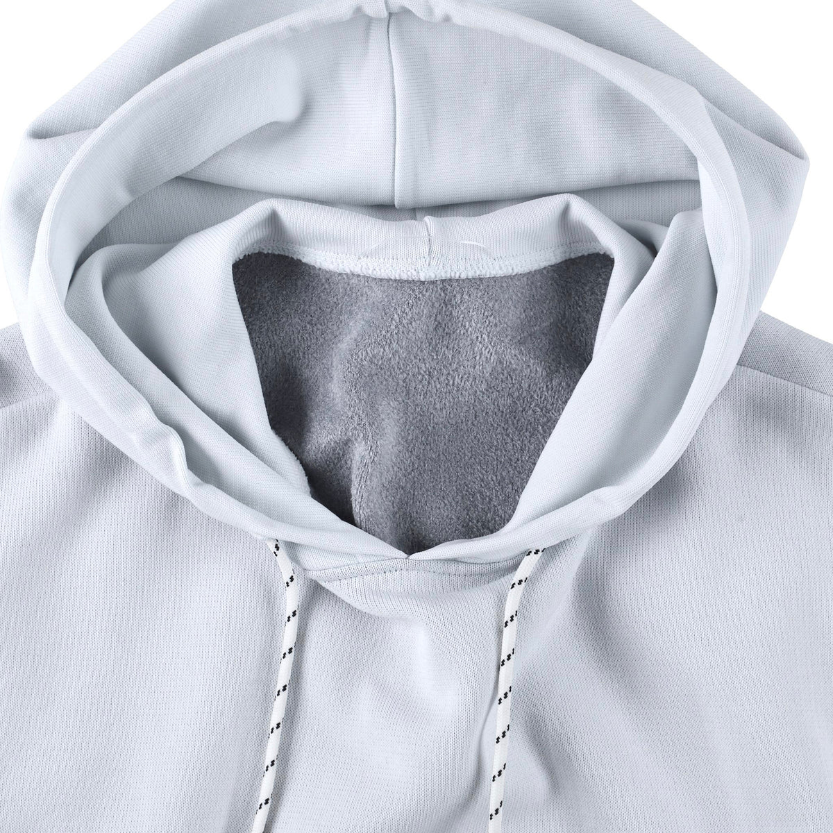 SPACE SUIT PARKA SAX BLUE - AYA | Knit Jersey Hoodie | MADE IN JAPAN