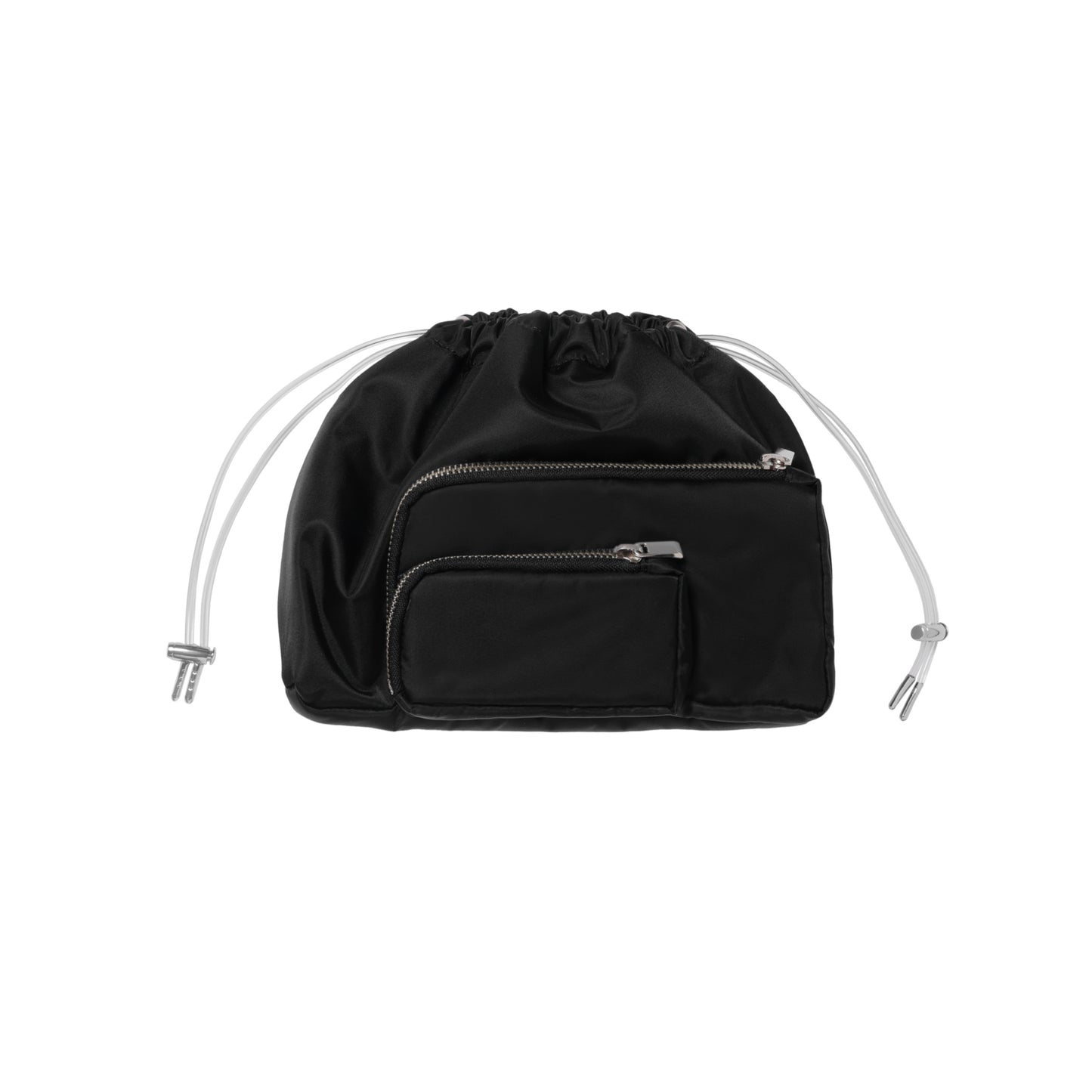 SPACE SUIT POUCH in black by AYA. Unisex bag made in Japan.