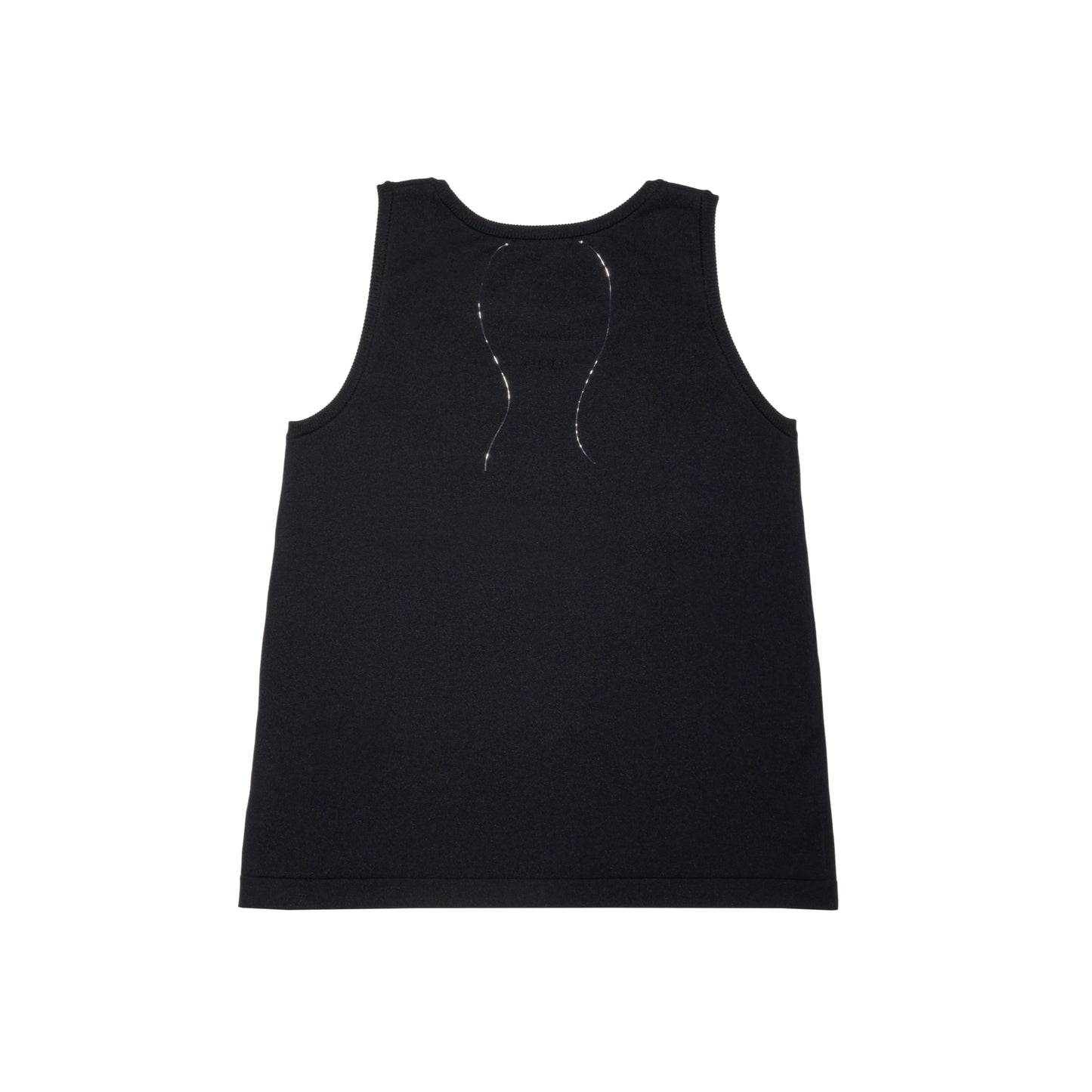 SPACE SUIT TANK TOP in black by AYA. Unisex bag made in Japan.