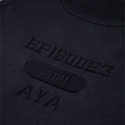 SPACE SUIT TANK TOP in black by AYA. Unisex bag made in Japan.