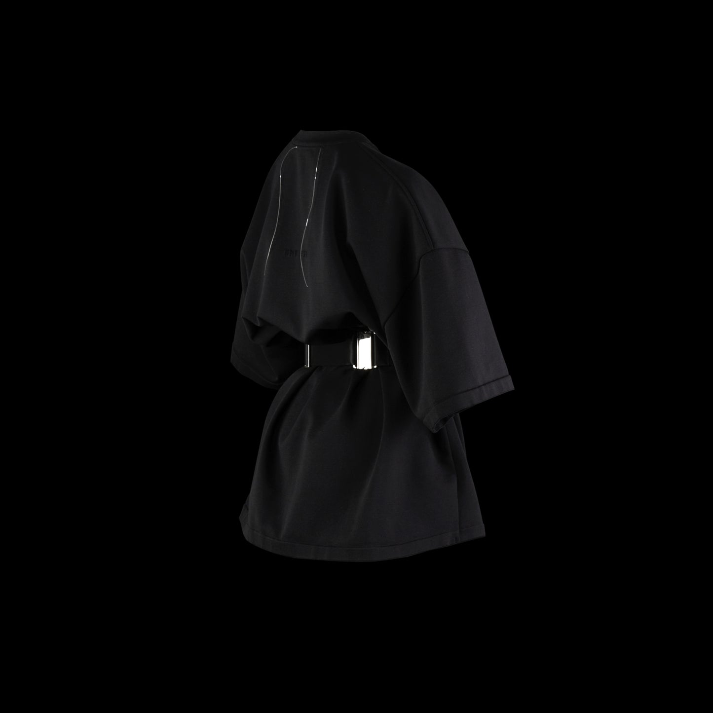 SPACE SUIT TEE BLACK - AYA | Knit Jersey T-Shirt | MADE IN JAPAN
