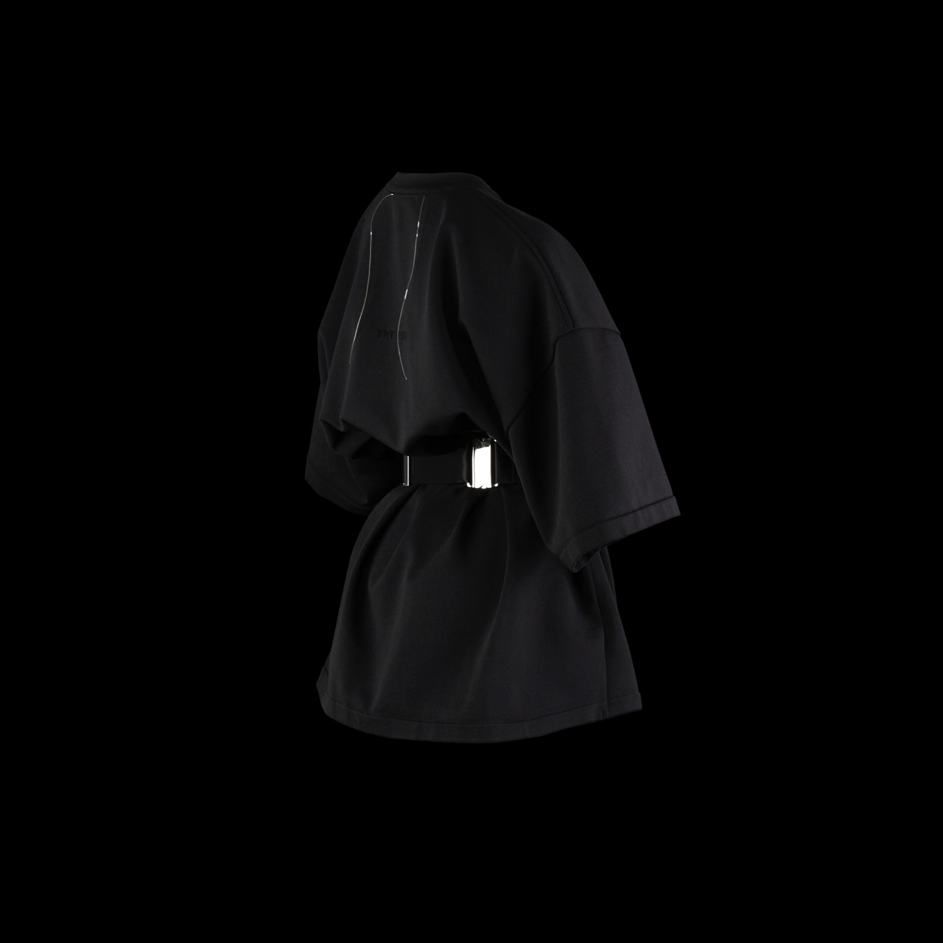 SPACE SUIT TEE BLACK - AYA | Knit Jersey T-Shirt | MADE IN JAPAN
