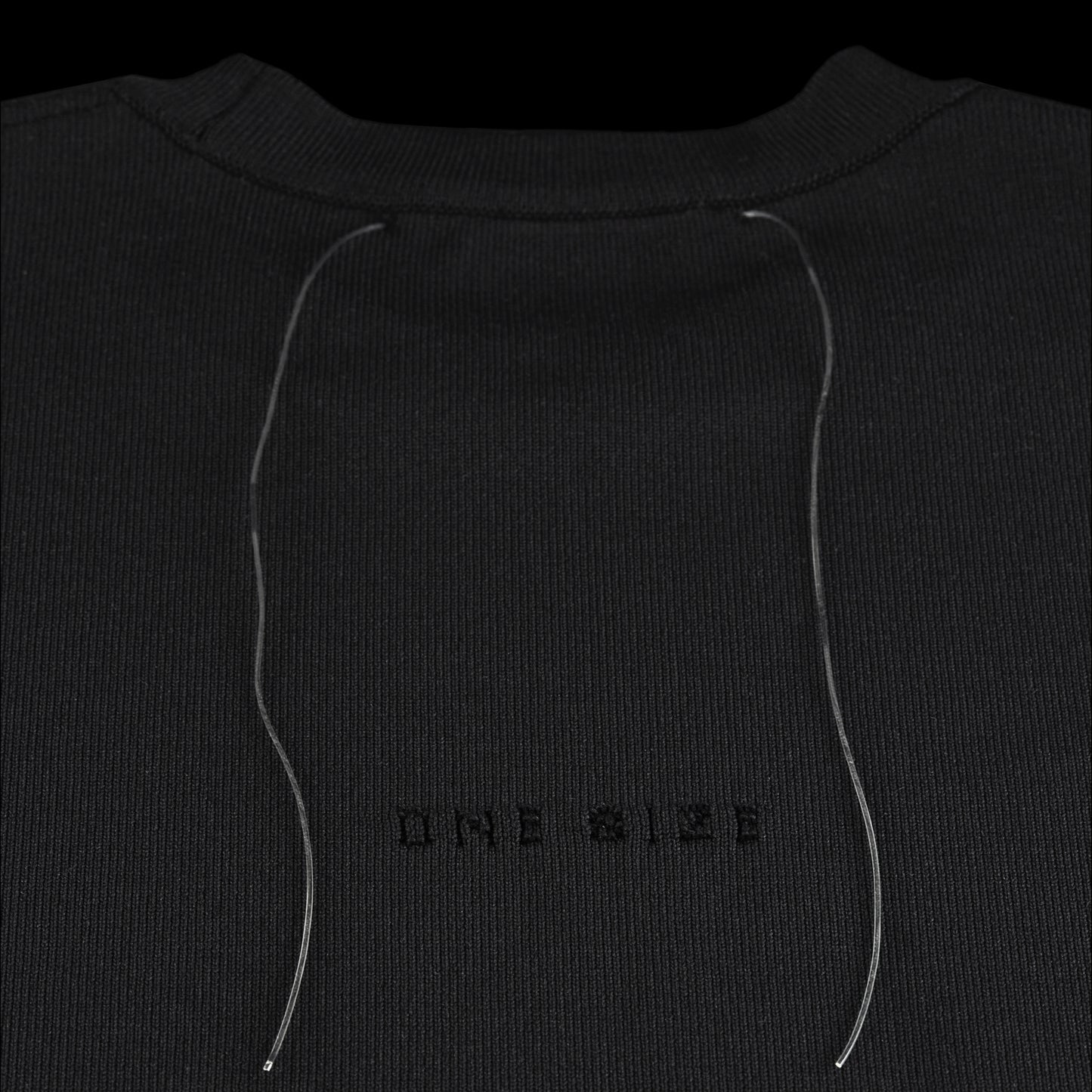 SPACE SUIT TEE BLACK - AYA | Knit Jersey T-Shirt | MADE IN JAPAN