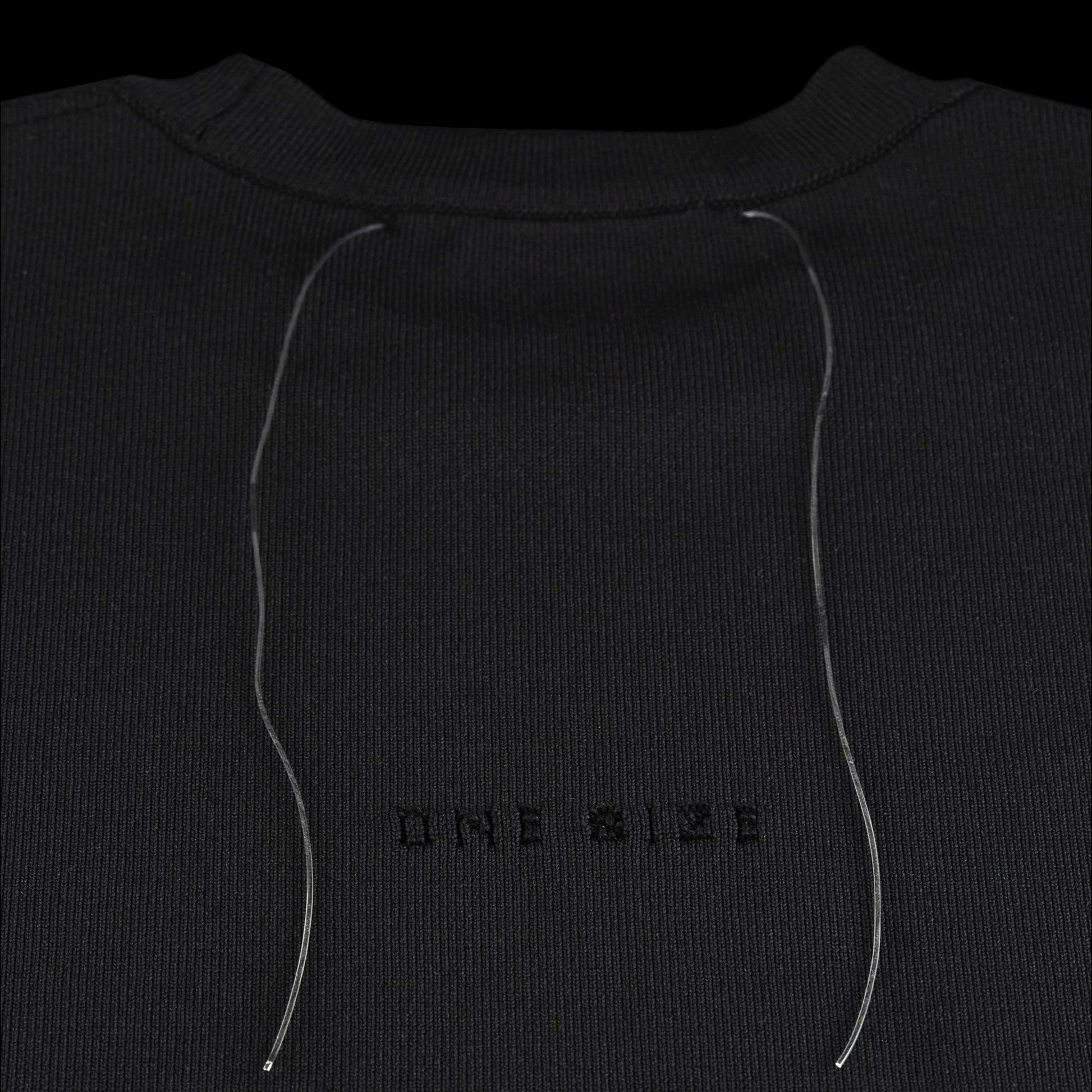 SPACE SUIT TEE BLACK - AYA | Knit Jersey T-Shirt | MADE IN JAPAN
