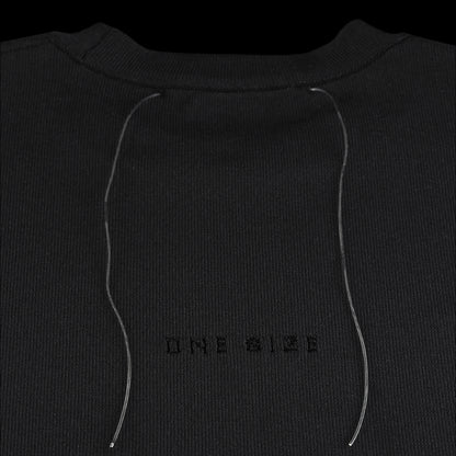 SPACE SUIT TEE BLACK - AYA | Knit Jersey T-Shirt | MADE IN JAPAN