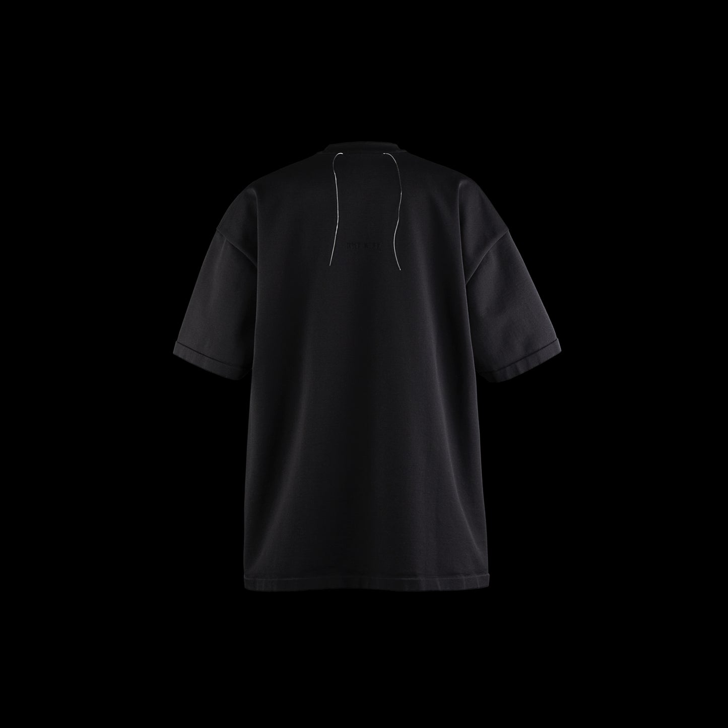 SPACE SUIT TEE BLACK - AYA | Knit Jersey T-Shirt | MADE IN JAPAN