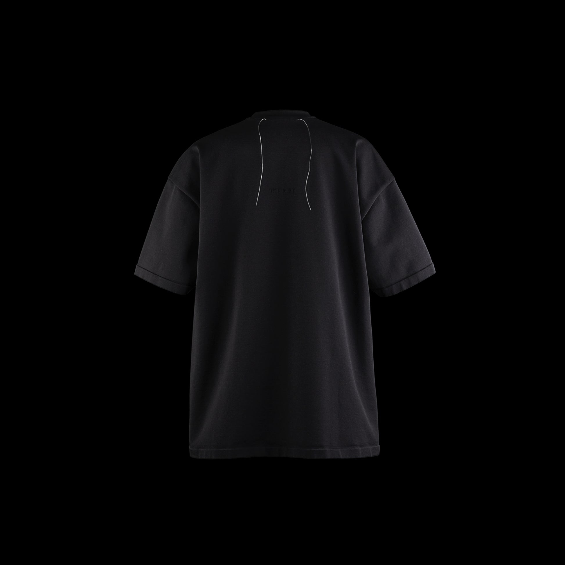 SPACE SUIT TEE BLACK - AYA | Knit Jersey T-Shirt | MADE IN JAPAN