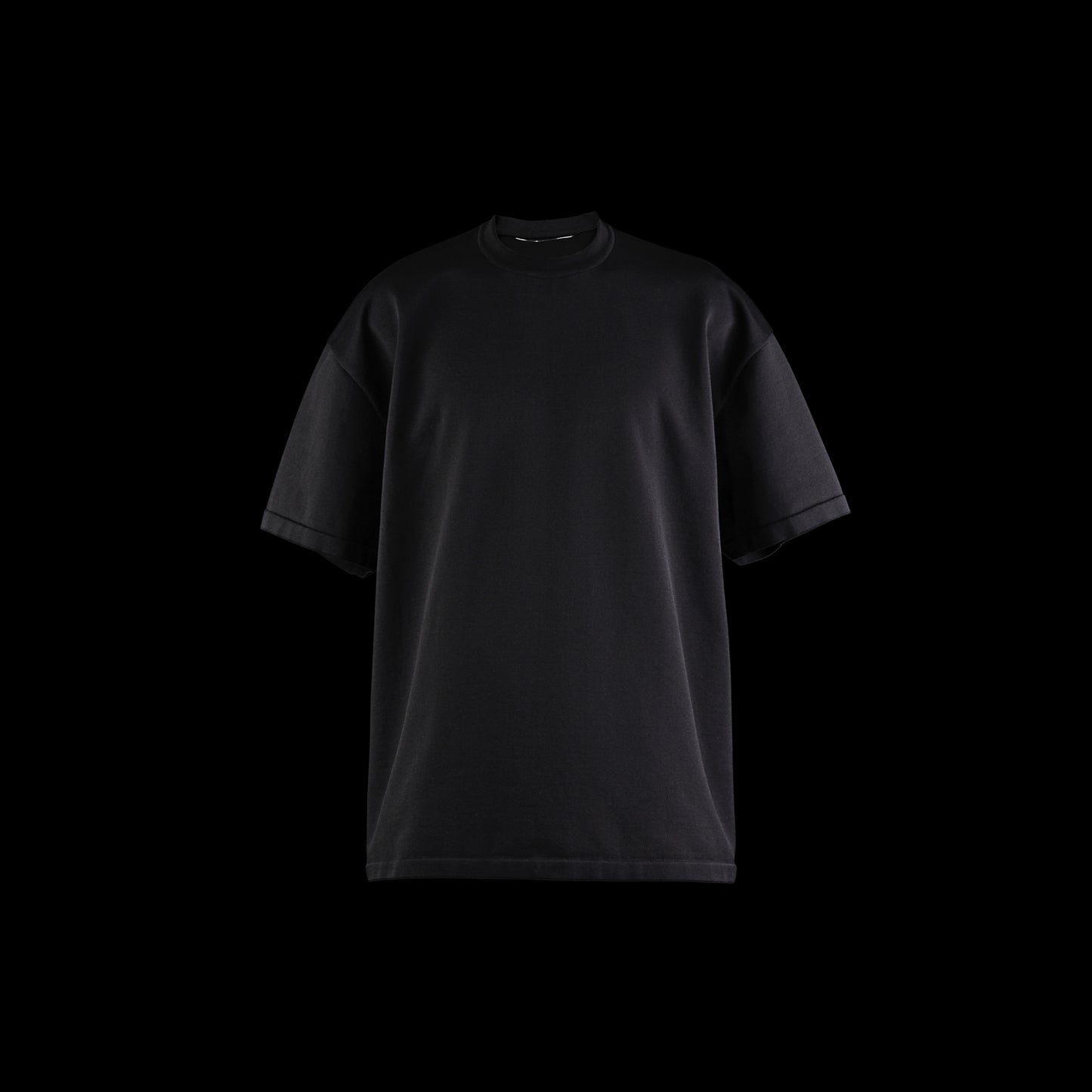 SPACE SUIT TEE BLACK - AYA | Knit Jersey T-Shirt | MADE IN JAPAN
